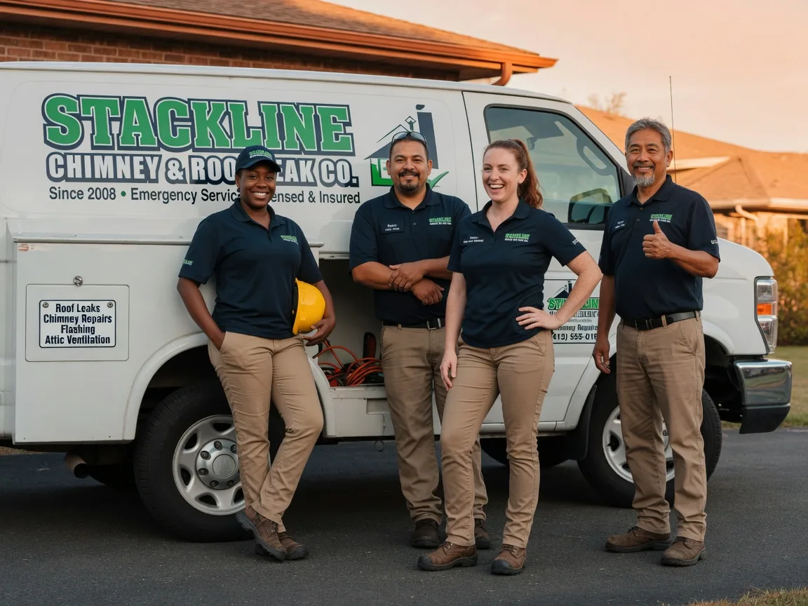 Chimney flashing repair company in Greenfield, OH